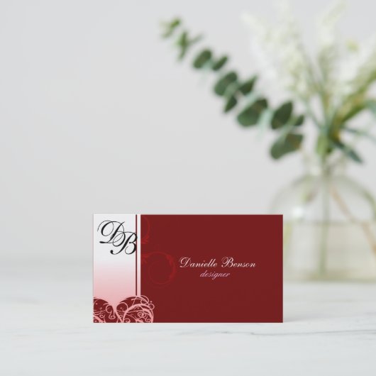 Visitekaartje (Staand voorkant)