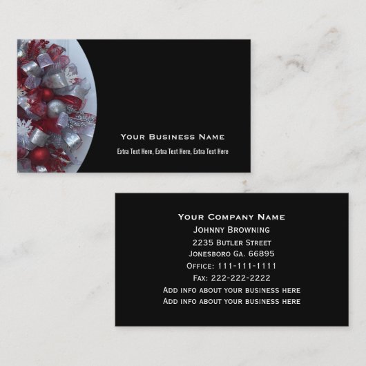 Visitekaartje (Voorkant / Achterkant)