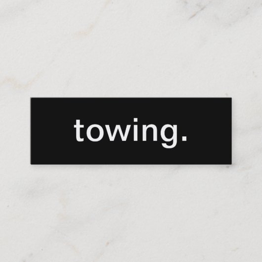 Visitekaartje (Voorkant)