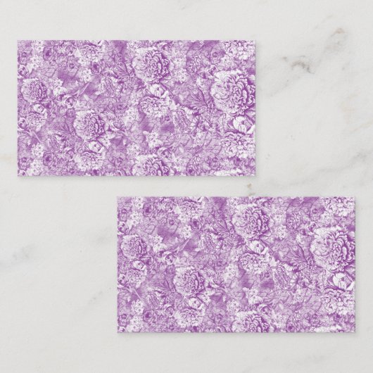 Visitekaartje (Voorkant / Achterkant)