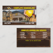 Visitekaartje (Voorkant / Achterkant)