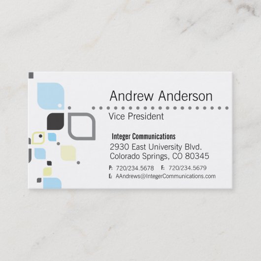 Visitekaartje (Voorkant)