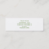 Visitekaartje (Achterkant)