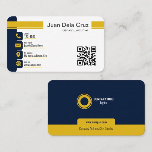 Visitekaartje (Voorkant / Achterkant)