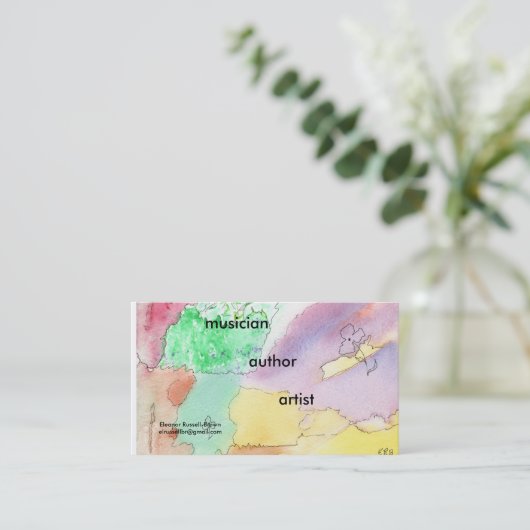 Visitekaartje (Staand voorkant)