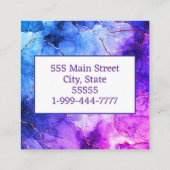 Visitekaartje (Achterkant)