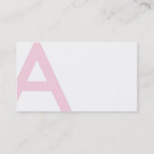 Visitekaartje (Achterkant)