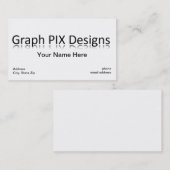 visitekaartje (Voorkant / Achterkant)