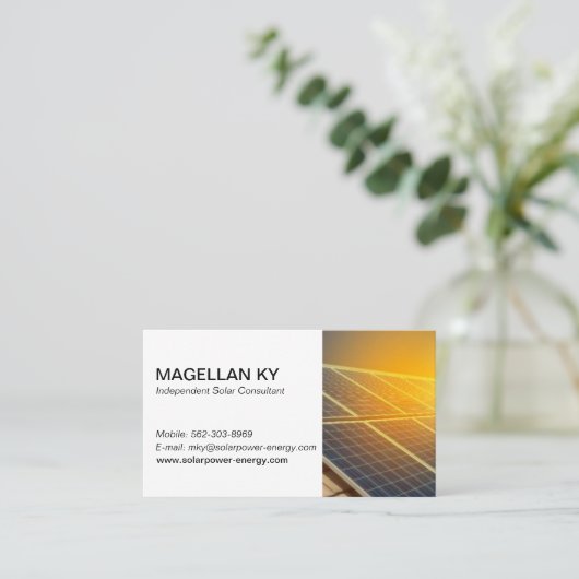 Visitekaartje (Staand voorkant)