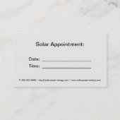 Visitekaartje (Achterkant)