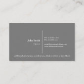 Visitekaartje (Achterkant)