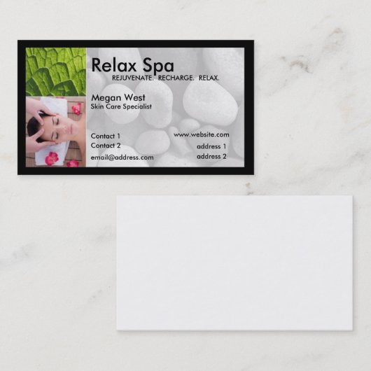 Visitekaartje (Voorkant / Achterkant)