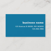 visitekaartje (Achterkant)