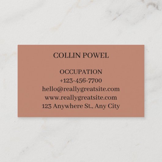 visitekaartje (Achterkant)