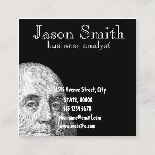 Visitekaartje (Achterkant)