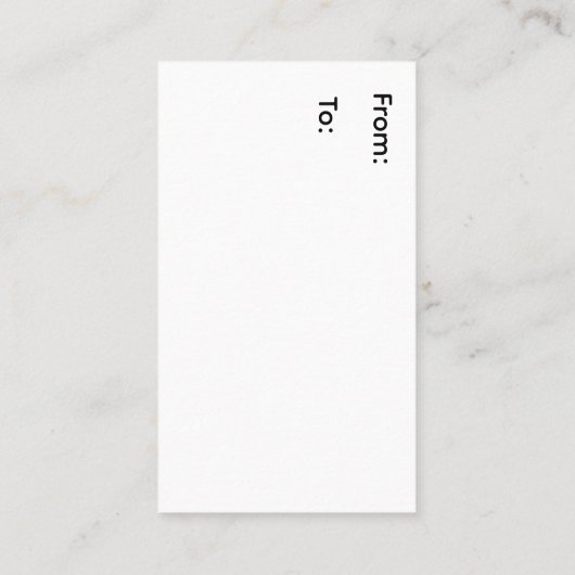 Visitekaartje (Achterkant)