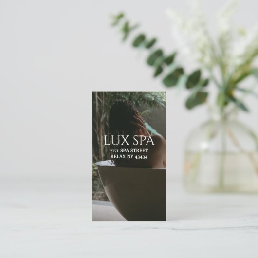 Visitekaartje (Staand voorkant)