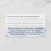 Visitekaartje (Achterkant)