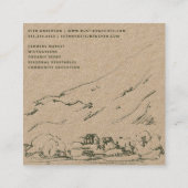 visitekaartje 1 | Rustic Rancher (Achterkant)