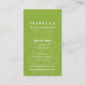 VISITEKAARTJE: 2 april Visitekaartje (Achterkant)