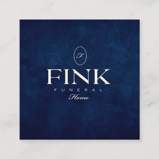 VISITEKAARTJE 2 | Fink Uitvaartcentrum (Voorkant)