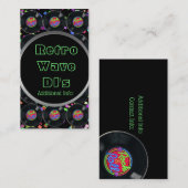 Visitekaartje 2 van de wijnsteen en van de rolwol (Voorkant / Achterkant)