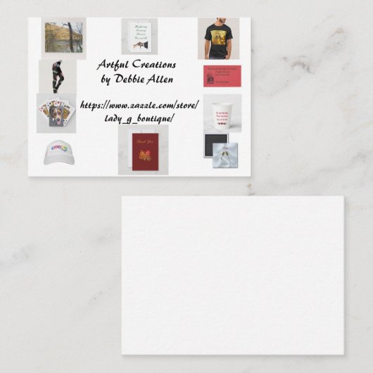 Visitekaartje 3.5x2.5 (Voorkant / Achterkant)