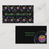 Visitekaartje 3 van de wijnsteen en van de rolwol (Voorkant / Achterkant)