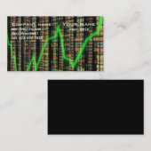 Visitekaartje aandelenmarkt (Voorkant / Achterkant)