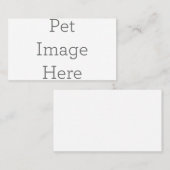 Amerikaans, 8,9 x 5,1 cm Visitekaartje (Voorkant / Achterkant)