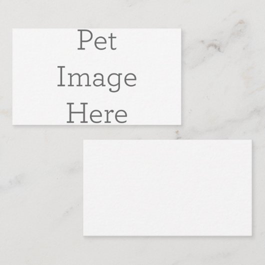 Amerikaans, 8,9 x 5,1 cm Visitekaartje (Voorkant / Achterkant)