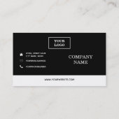 Visitekaartje Aangepaste foto (Achterkant)