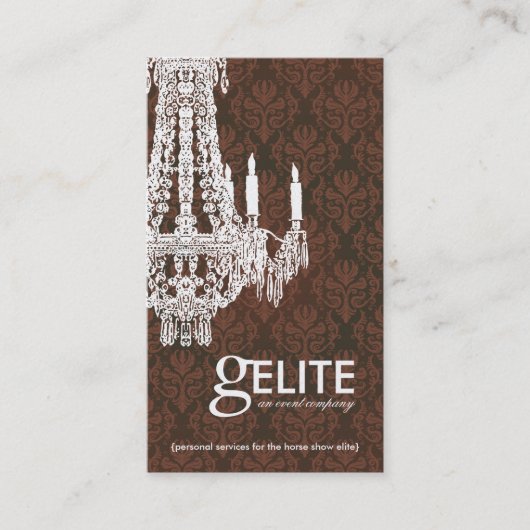 Visitekaartje Aangepaste gebeurtenissen (Voorkant)