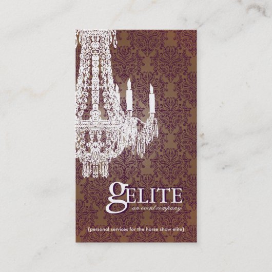 Visitekaartje Aangepaste gebeurtenissen (Voorkant)