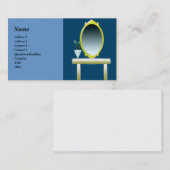 Visitekaartje Aangepaste interieurontwerper (Voorkant / Achterkant)