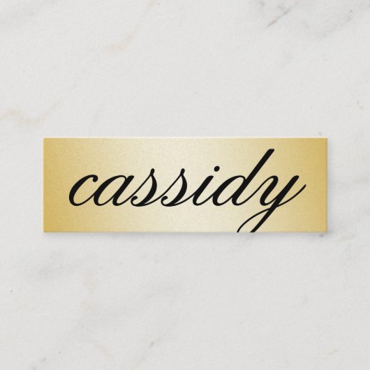 visitekaartje Aangepaste naam (Voorkant)