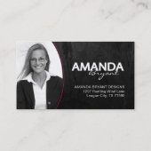 Visitekaartje Aangepaste ontwerper (Achterkant)