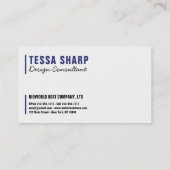 Visitekaartje Aangepaste Sjabloon foto's (Achterkant)