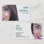 Visitekaartje Aangepaste Sjabloon foto's (Voorkant / Achterkant)