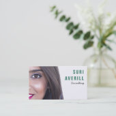 Visitekaartje Aangepaste Sjabloon foto's (Staand voorkant)