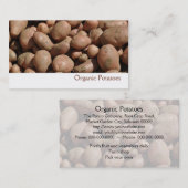 Visitekaartje aardappelen (Voorkant / Achterkant)