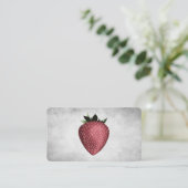 visitekaartje aardbei (Staand voorkant)