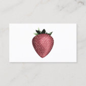 visitekaartje aardbei (Voorkant)