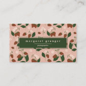 Visitekaartje aardbeien (Voorkant)