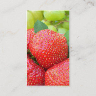 Visitekaartje aardbeien