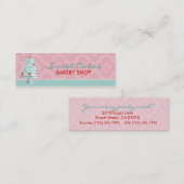 Visitekaartje aardbeienkooke (Voorkant / Achterkant)