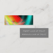 visitekaartje abstract bladwijzer (Voorkant / Achterkant)