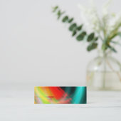 visitekaartje abstract bladwijzer (Staand voorkant)