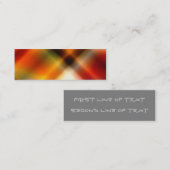 visitekaartje abstract bladwijzer (Voorkant / Achterkant)