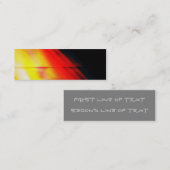 visitekaartje abstract bladwijzer (Voorkant / Achterkant)